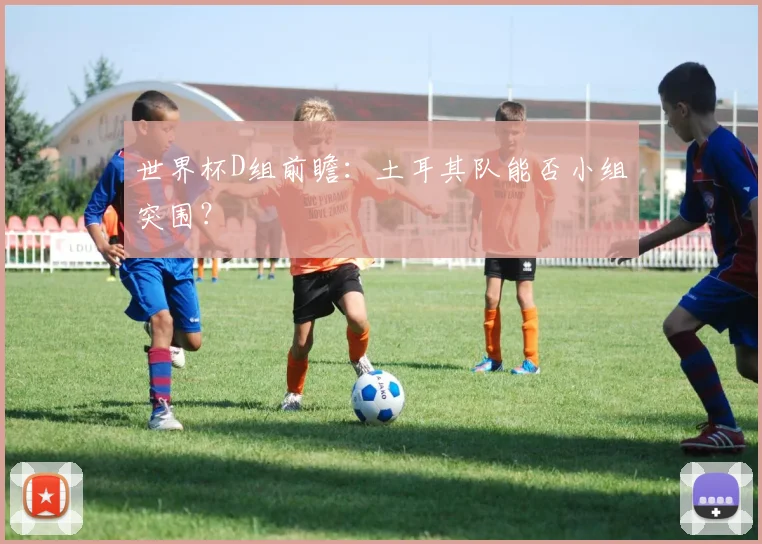 世界杯D组前瞻：土耳其队能否小组突围？